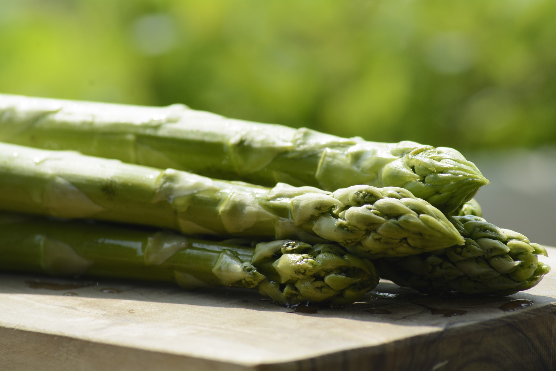 Grüner Spargel